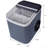 Portable Ice Maker Countertop, Self-Cleaning with Basket and Scoop, 9 Cubes in 6 Mins, 26 lbs per Day, Ideal for Home and Kitchen