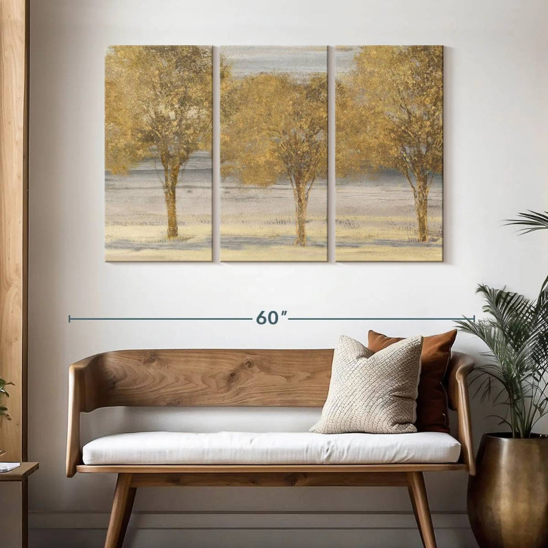 Harnek Through The Woodland, 32" H x 50" W