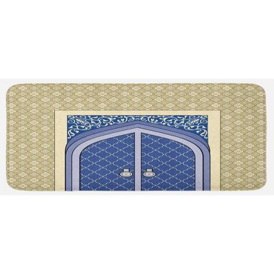 Eclectic Polyester Kitchen Mat