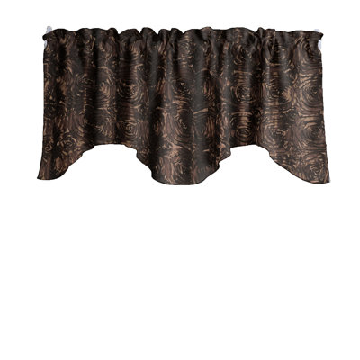 Floral Scalloped Window Valance