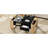 High Glossy Coffee Table with 2 Drawers-247403697