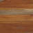 Aaleya Metal Side End Gray Accent Table with Brown Wood Top