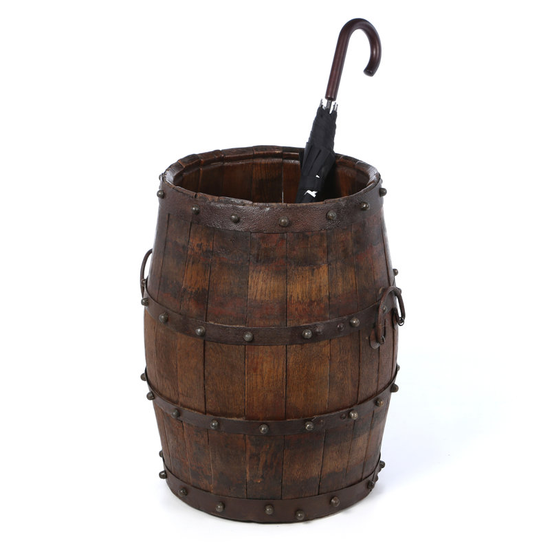August Grove® Ira Solid Wood Decorative Bin