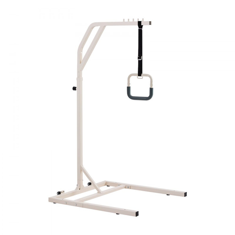 Trapeze Bar for Bed Mobility Height-Adjustable Free Standing Trapeze Bar