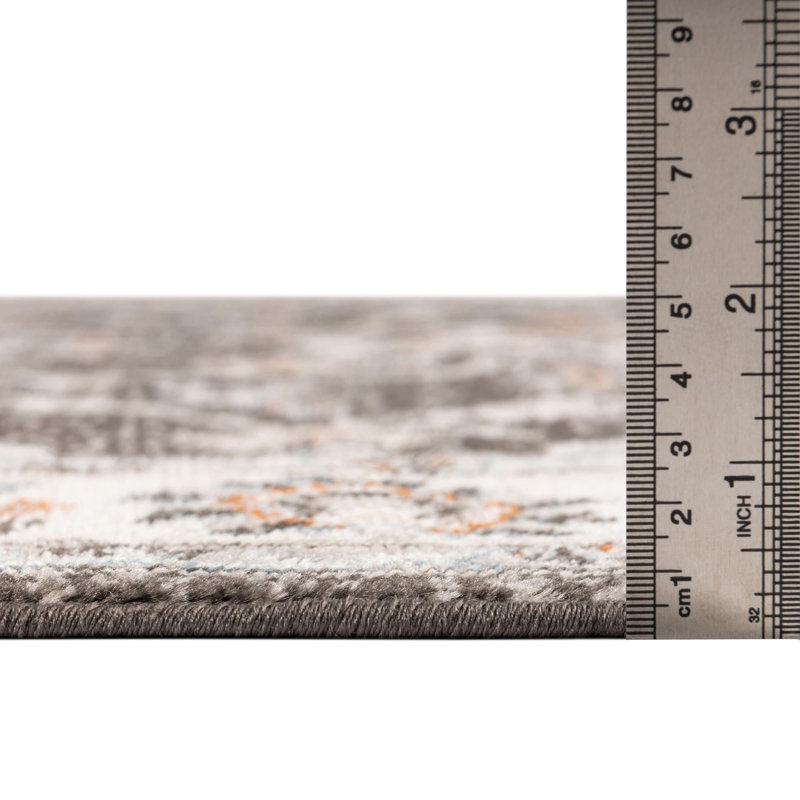 Arends Floral Indoor Rug, Round 3'