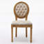 Chaise de salle à manger en velours-1856252981