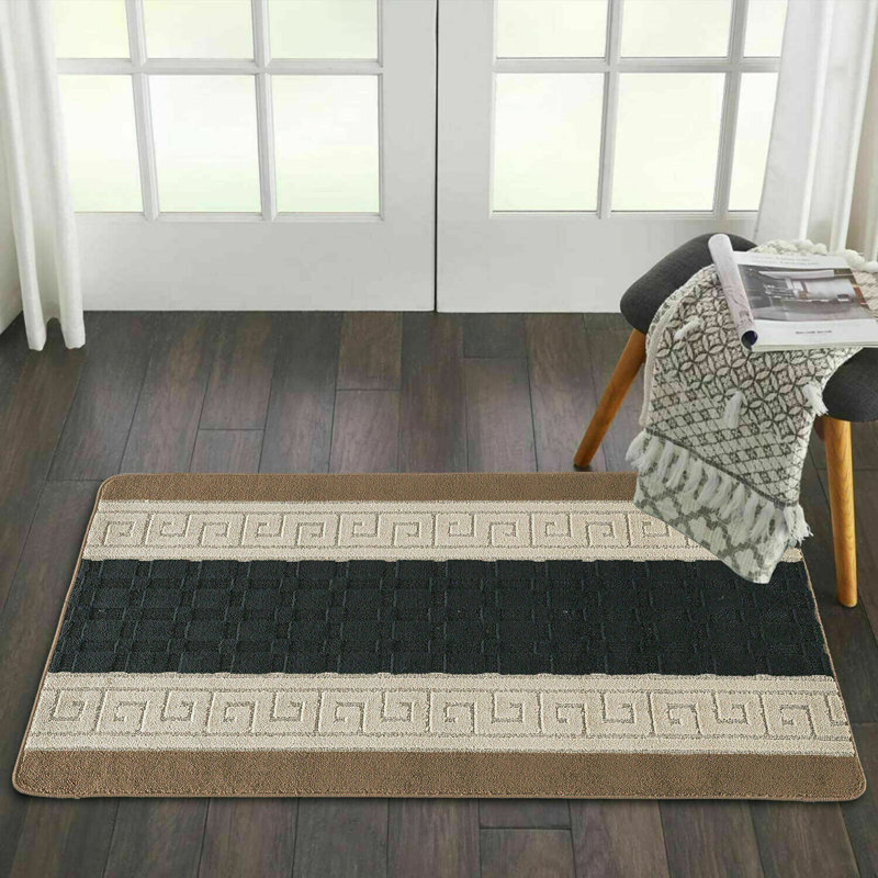 Krayson Geometric Indoor / Outdoor Area Rug, Rectangle 120 x 170cm