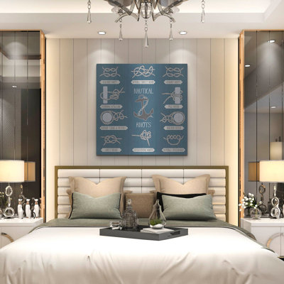 «Nautical Knots», art mural en métal