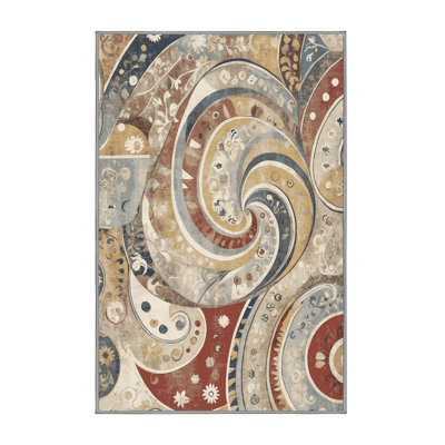 Vibrant Twist Rug