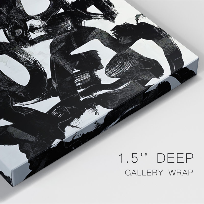 Graffiti Tangle I - Wrapped Canvas Print