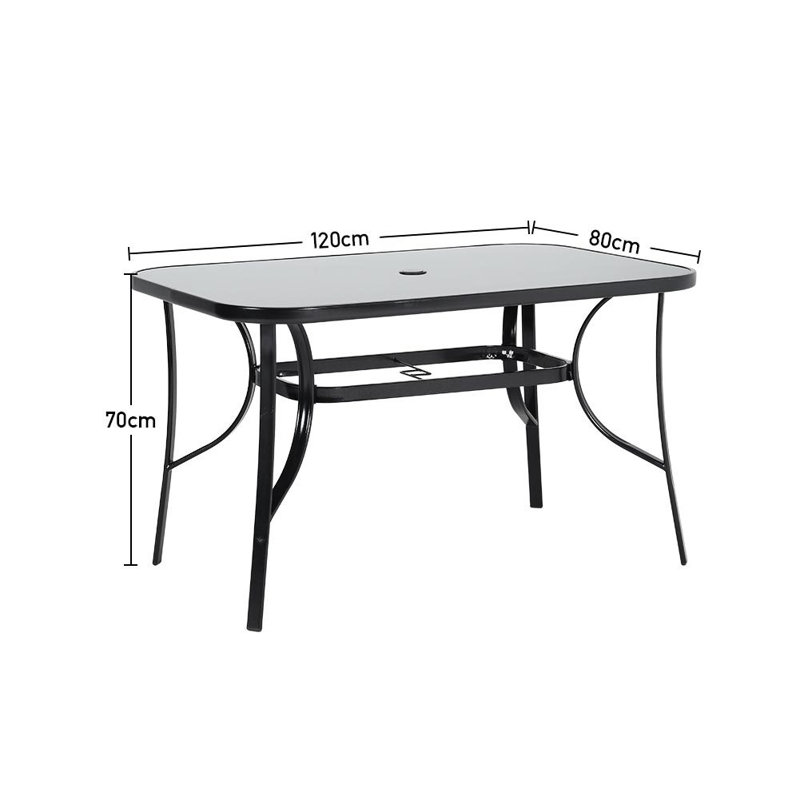 Aleynah 4 - Person Patio Dining Set with Square Table