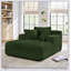 Méridienne rembourrée en velours côtelé rembourré avec assise profonde Living Room-1580790803