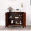 Buffet rétro en bois avec rangement-270208193