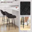 Bigvai Counter Stool with Metal Frame-694383509