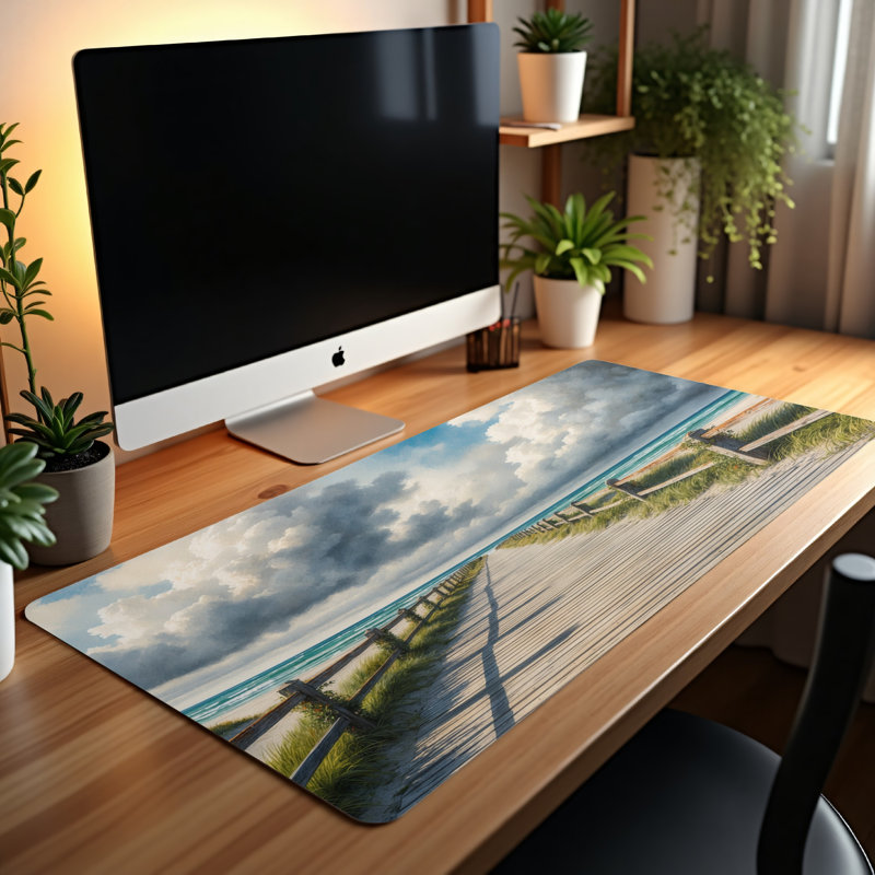 Polyester Desk Pad, 23.6x13.8