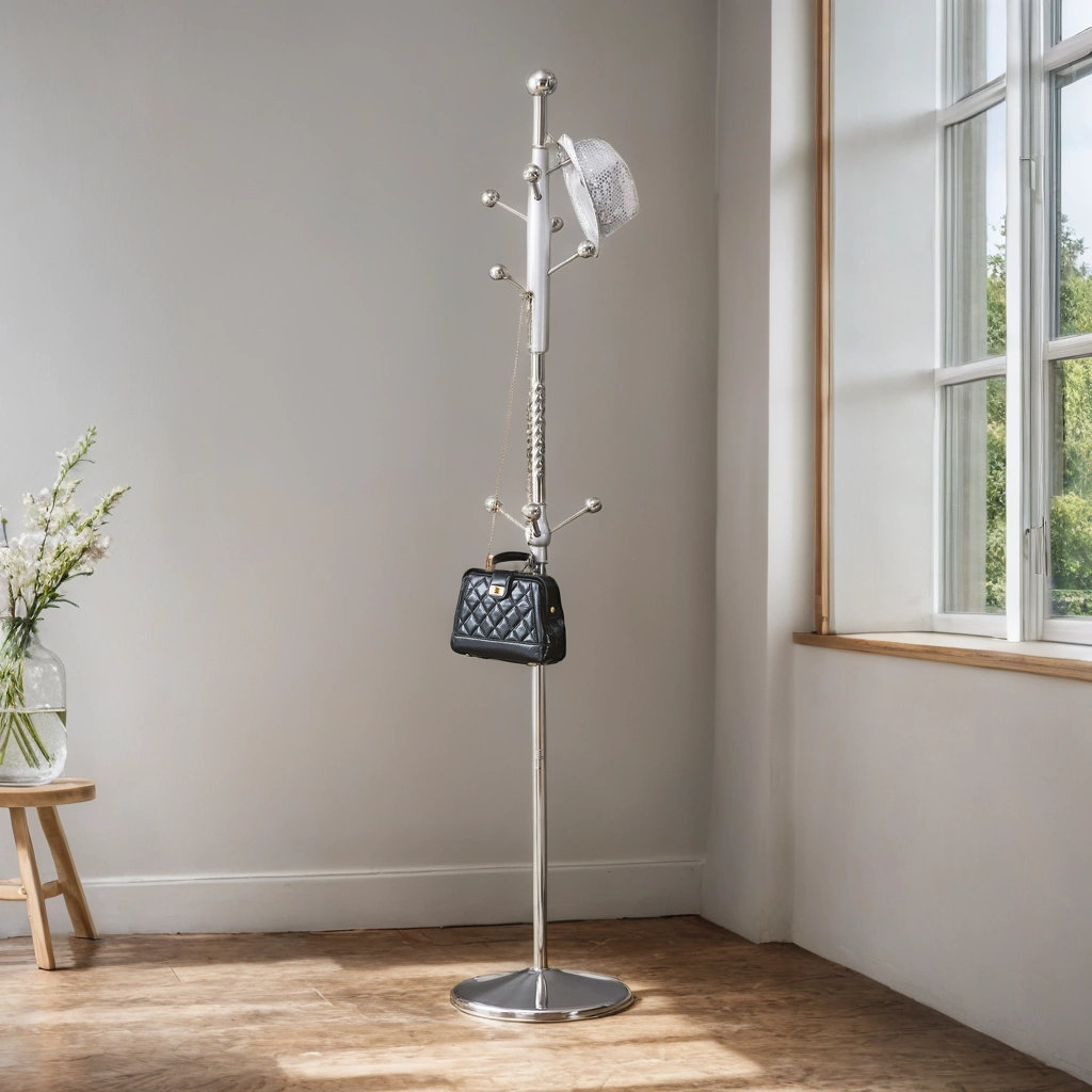 Model 715 Coat Rack Mercer41 72'' Height Adjustable Stainless Steel Painted Coat Rack ...