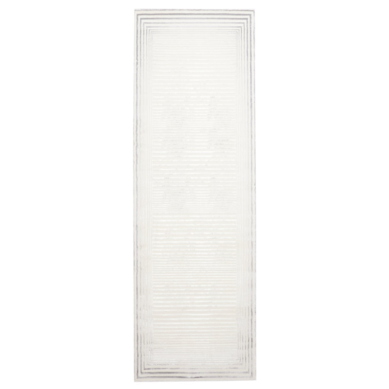 Tapis gris Ramona 2 pi 8 po x 8 pi 2 po, Tapis de couloir 2 pi 8 po x 8 pi 2 po