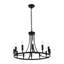 Luminaire suspendu 12 lumières Janyce-1760616326