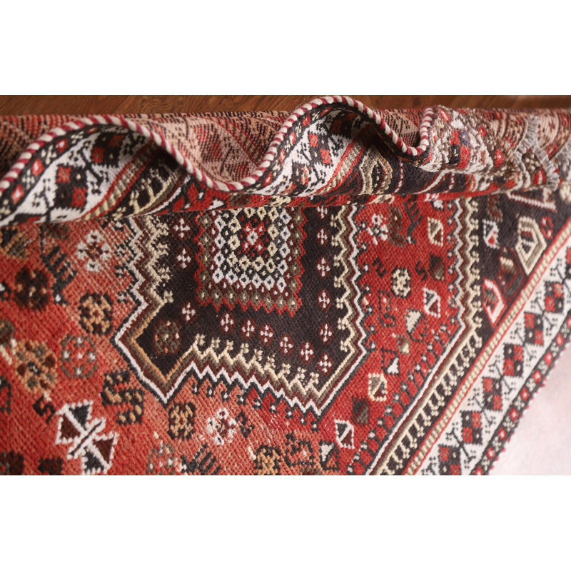 Tapis traditionnel géométrique en laine 3 x 5