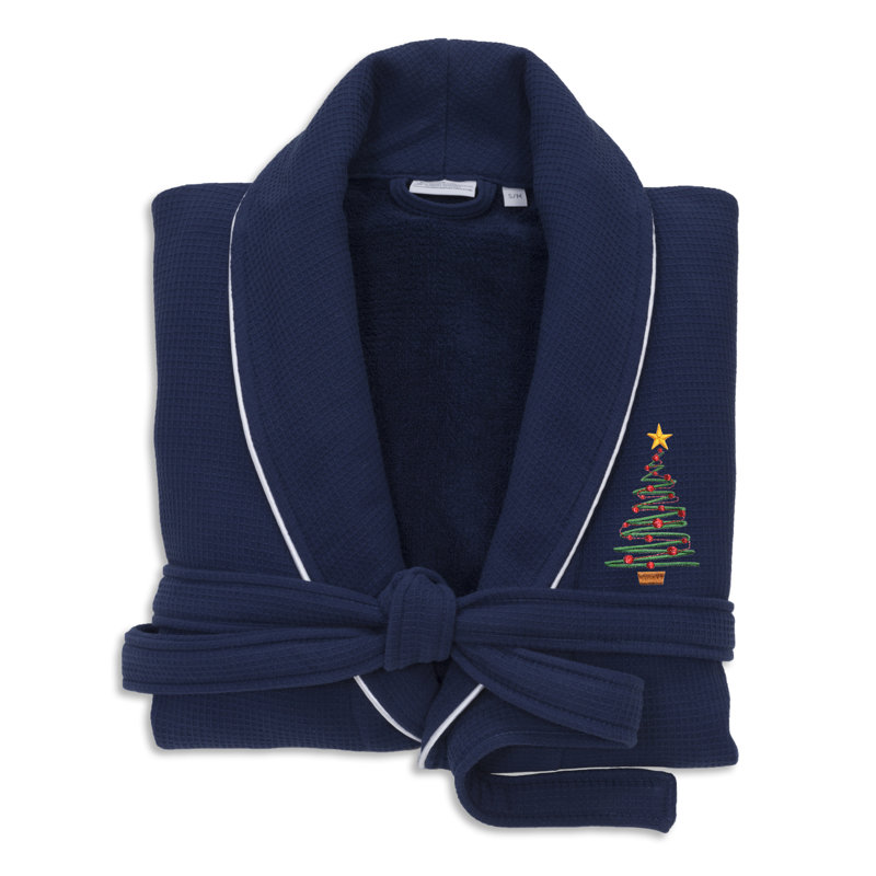 Peignoir X'Mas, S / M, Bleu marine
