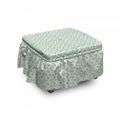 Housse pour repose-pieds triangle