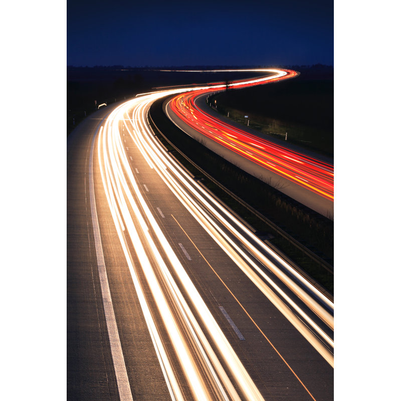 Nightride by AVTG - Wrapped Canvas Print, 122cm H x 81cm W x 3.8cm D