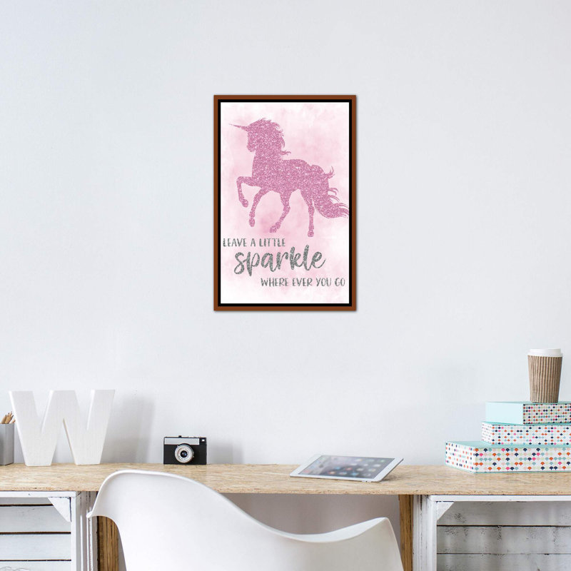 Art sparkle, Toile avec cadre en bois classique, H 26 po x l 18 po x P 1,5 po