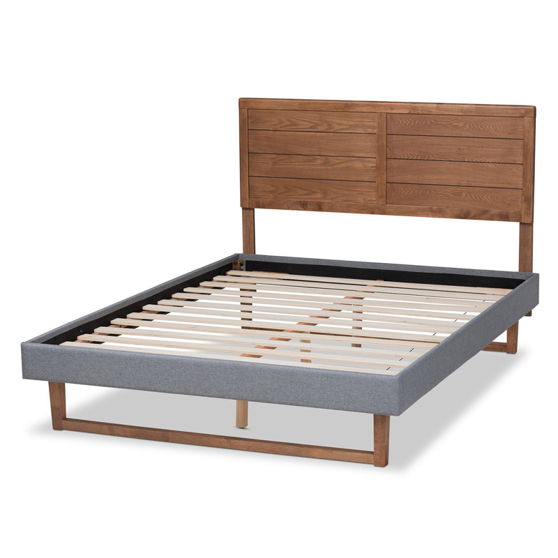 Lit plateforme tapissier Marquisa, Double