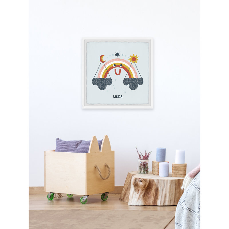 Libra - Single Picture Frame Print, 30cm H x 30cm W