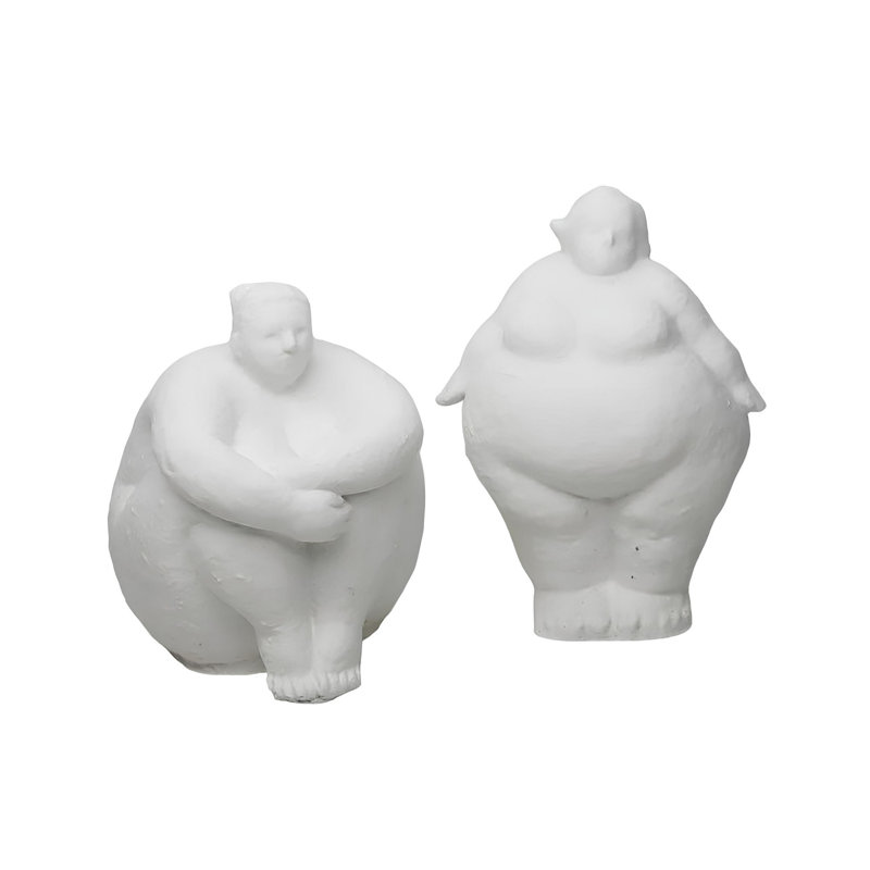 Jaffrey Figurines & Sculptures, White