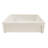 Whitehaus 33” Reversible Single Bowl Fireclay Kitchen Sink: Shaker Panel, Beveled Front Apron-41290603