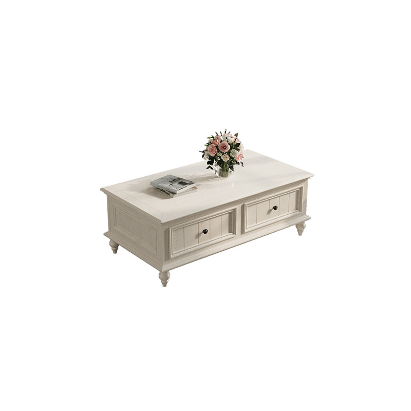Table basse Modern Minimalist, H 17,95 po x L 47,24 po x l 27,55 po
