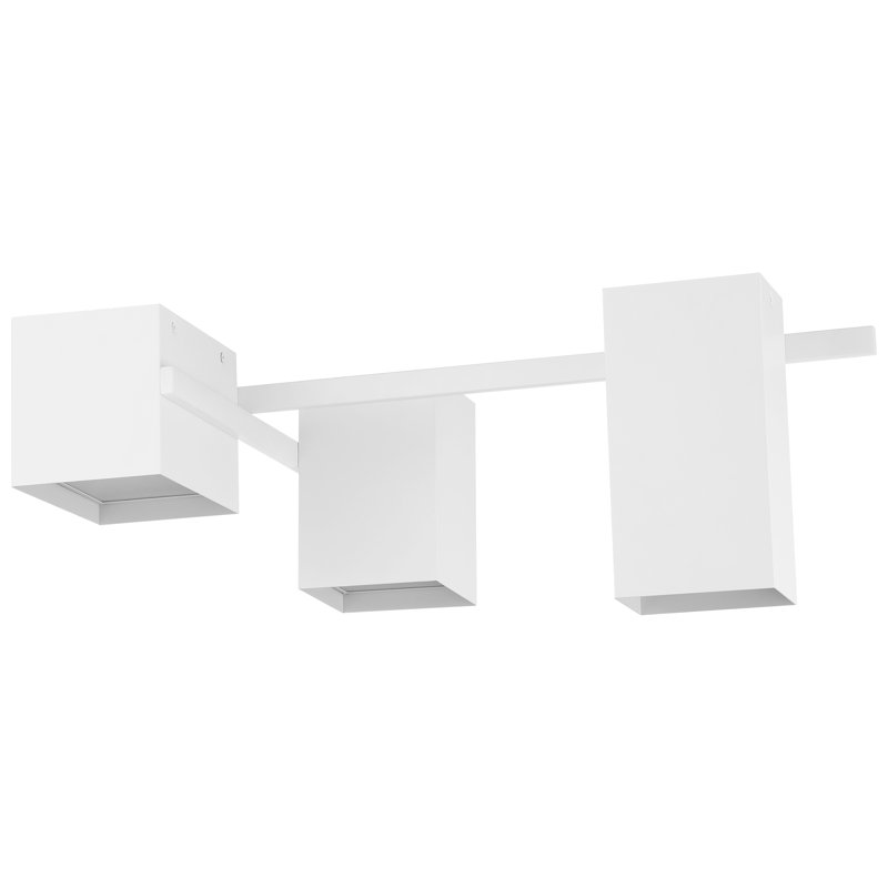 Lyco Acrylic Flush Mount, Matte White