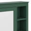 Armoire à pharmacie murale moderne avec miroir, solution de rangement élégante avec 6 tablettes ouvertes-1641343275