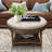 Button Tufted Ottoman Coffee Table-1877307089