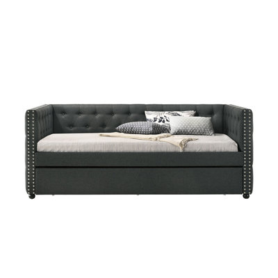 Wickman Daybed with Trundle,Platform Bed,Bed Frame