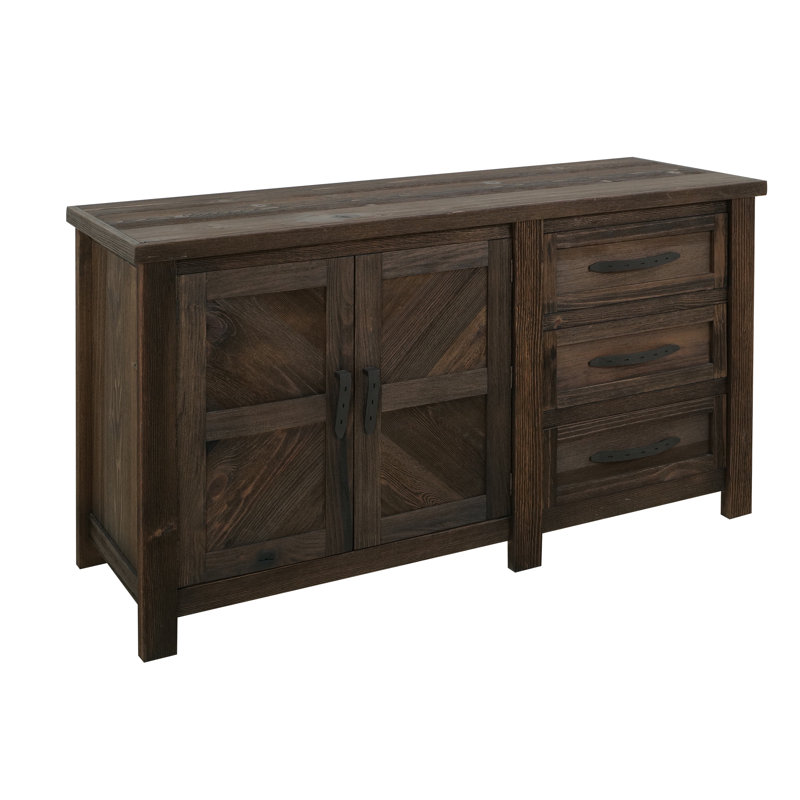 3 Drawer, 2 Door, Buffet