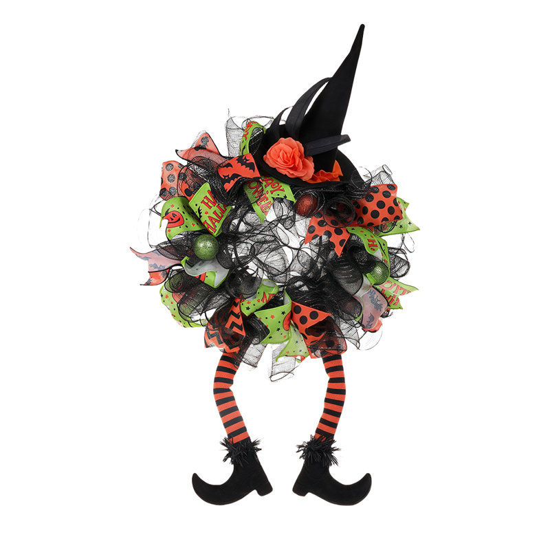 Witch's Charm 15.75 Halloween Wreath