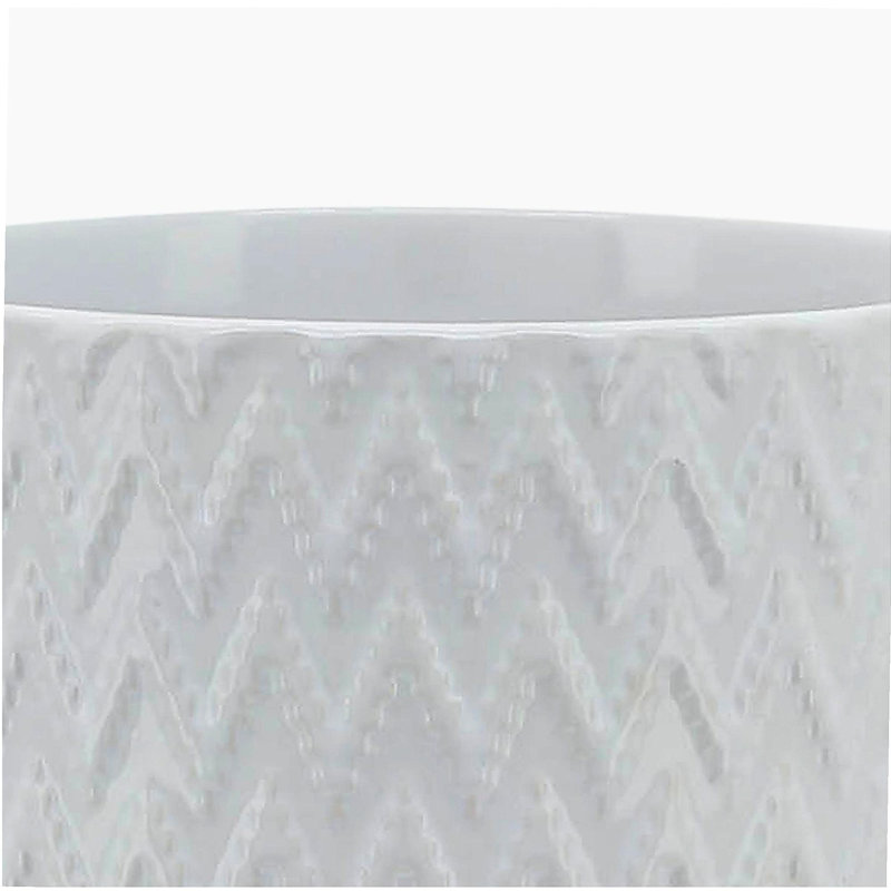 PLATEAU 5 "AVEC SUPPORT CHEVRON, BLANC