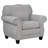 Barry Fabric Sofa & Chair Set, Gray