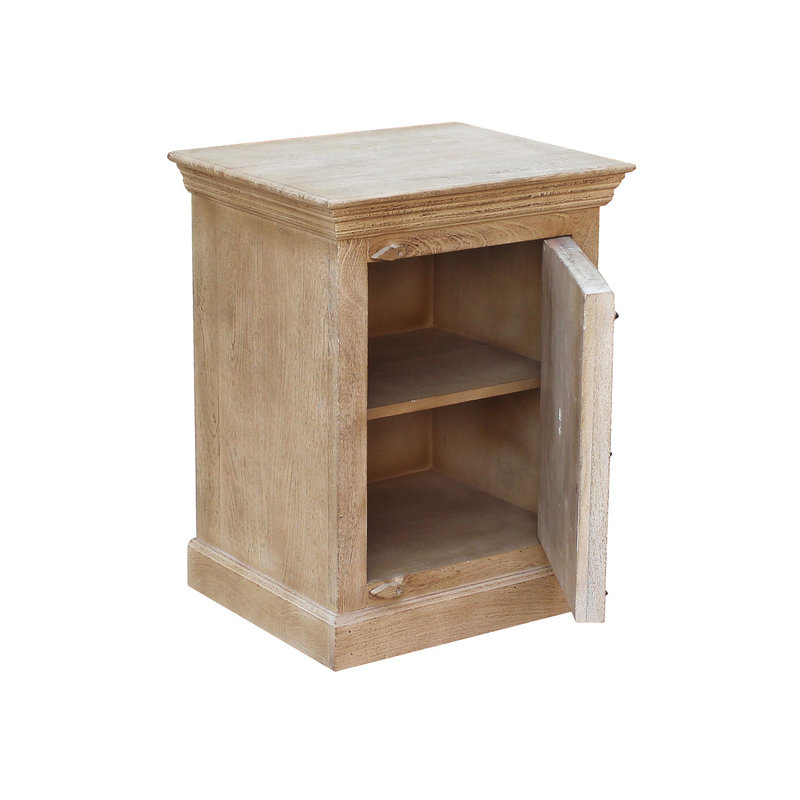 Mango bedside table