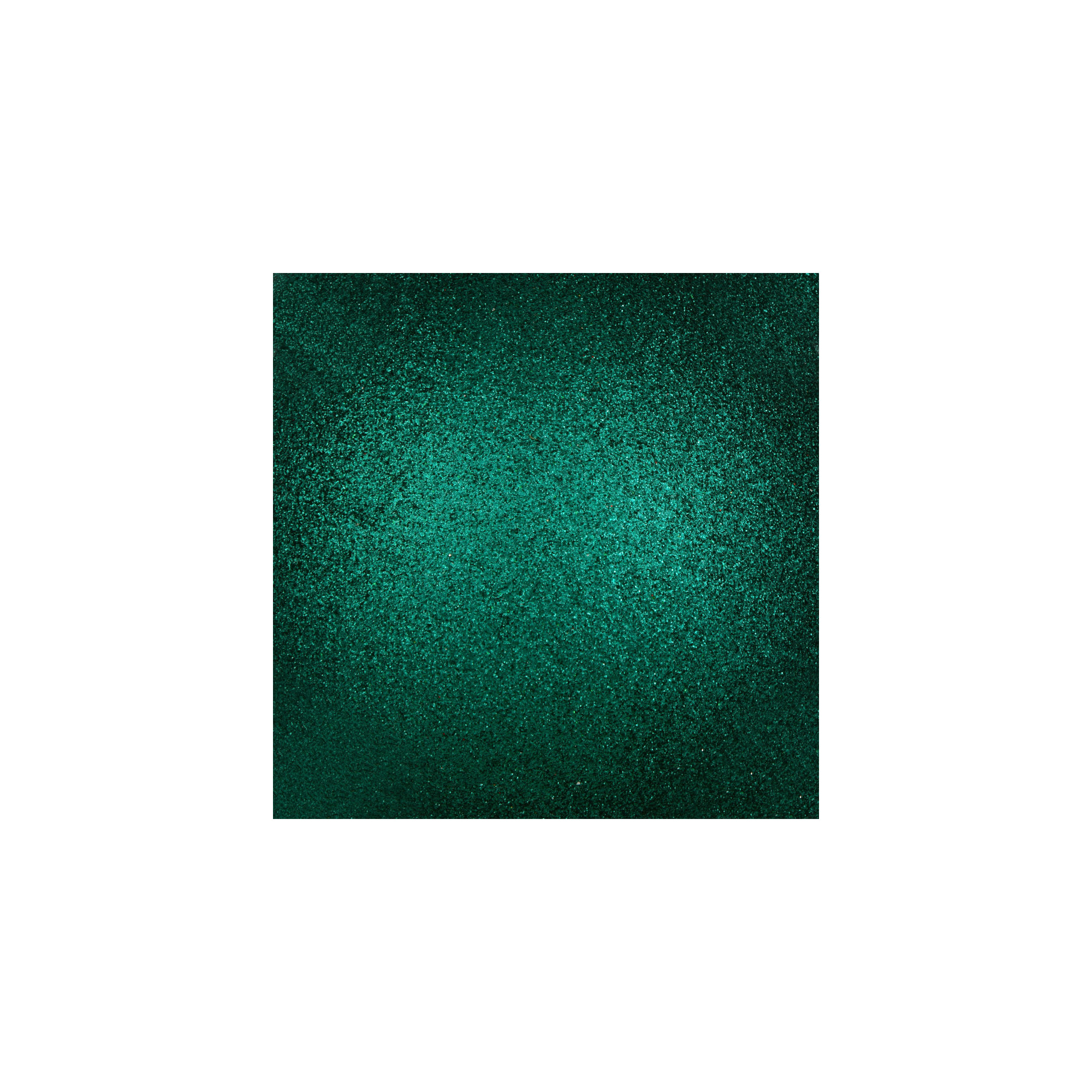 Holiday Décor Ball Ornament, Dark Teal Glitter, 4" H x 4" W x 4" D
