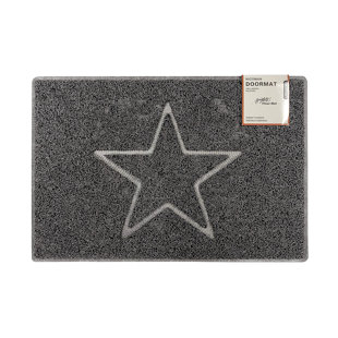 Star Embossed Doormat