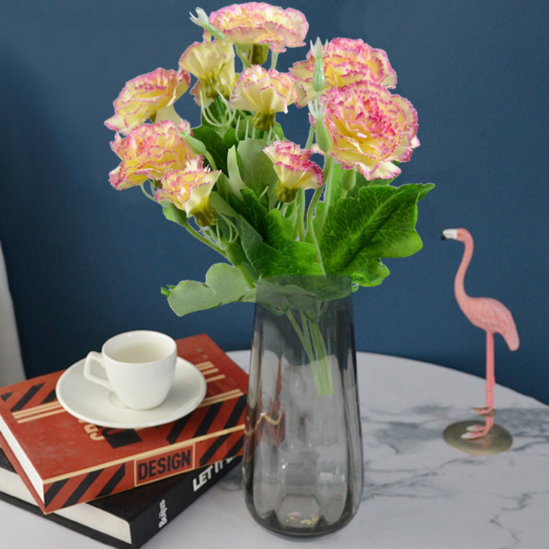 Faux fleurs artificielles en soie ktndieu, Purple