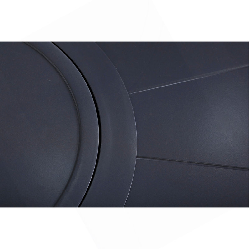 Table de foyer d'extérieur en aluminium 25 po x l 32 po avec couvercle