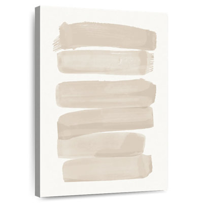 Soft Neutral Brushstrokes I