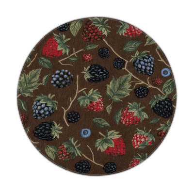 Tapis d'intérieur et d'extérieur brun Nature