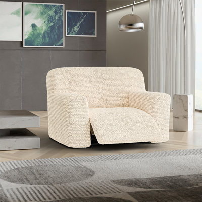 Housse extensible pour fauteuil inclinable - Facile à nettoyer et durable - Collection Comfort