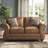 Claycomb 69'' Faux Leather Loveseat-94791917