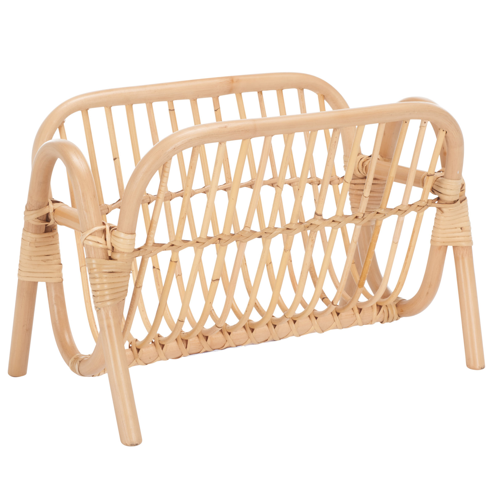 Era Solid Wood Magazine Rack